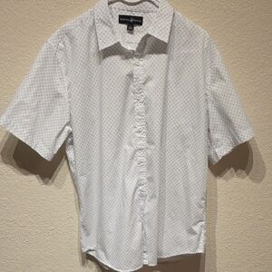 Beverly Hills Polo Club Short Sleeve Button-Up Shirt – Size Large